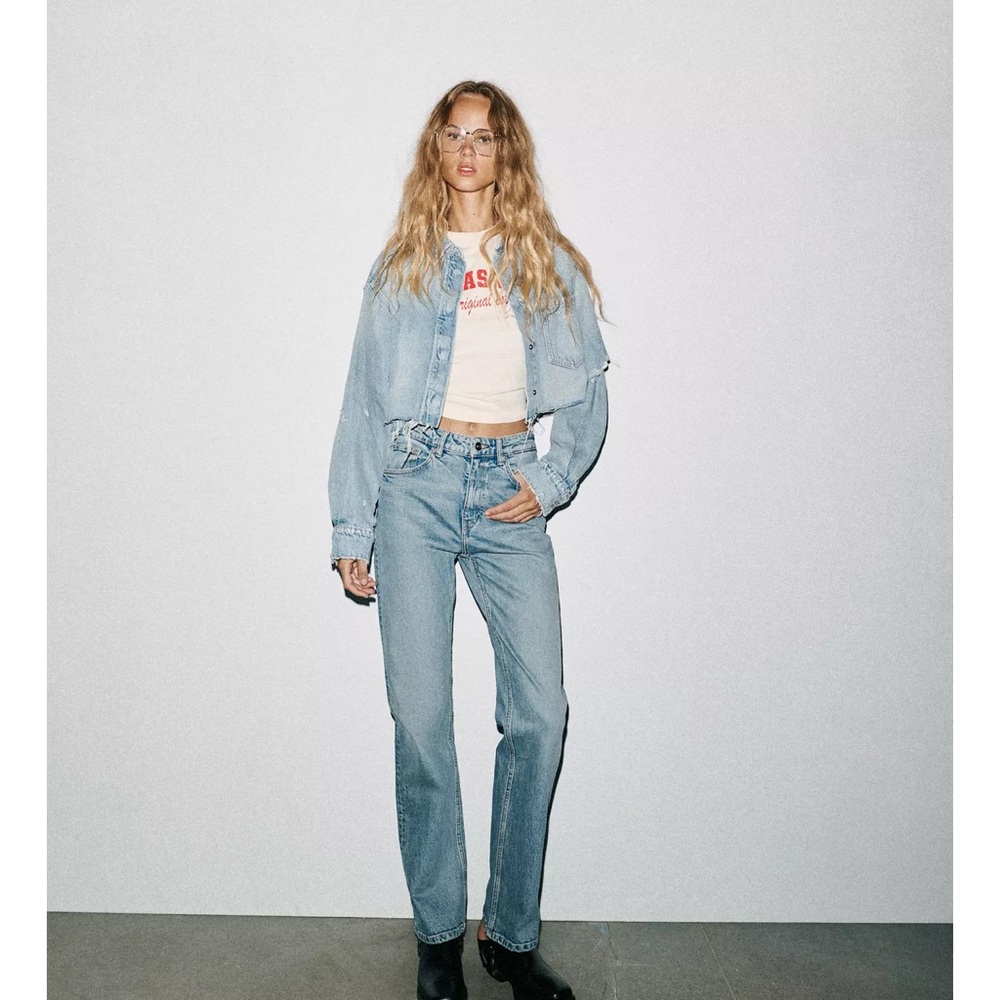 Zara Straight Leg Jeans